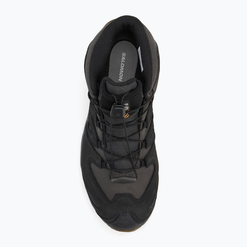 Buty trekkingowe męskie Salomon XA Tracker GTX black/asphalt/coyote brown 5