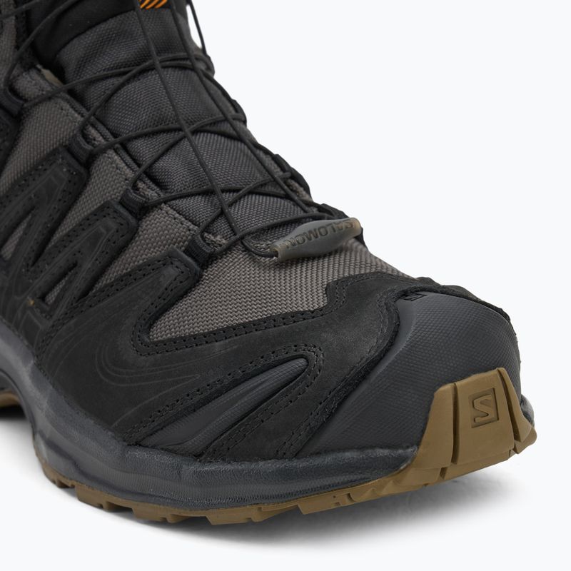 Buty trekkingowe męskie Salomon XA Tracker GTX black/asphalt/coyote brown 7