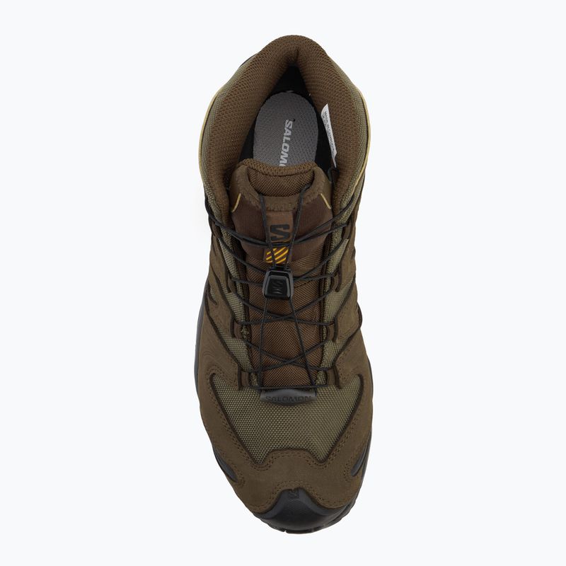 Buty trekkingowe męskie Salomon XA Tracker GTX earth brown/olive night/black 5