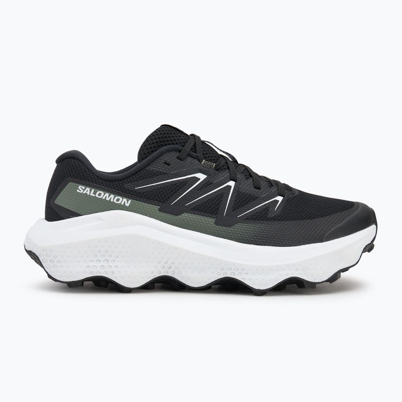 Buty do biegania męskie Salomon Ultra Flow 2 black/white/agave green 2