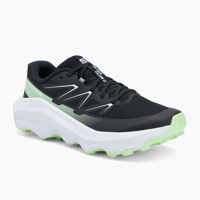 Buty do biegania męskie Salomon Ultra Flow 2 black/white/patina green