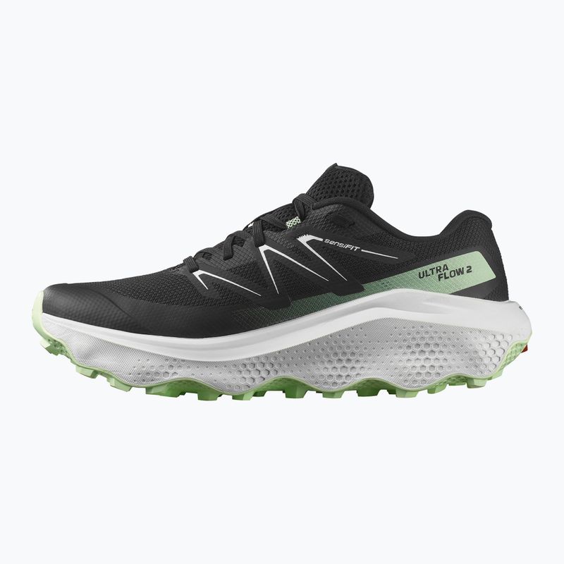 Buty do biegania męskie Salomon Ultra Flow 2 black/white/patina green 10