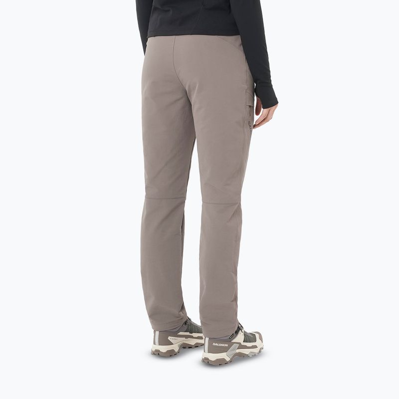 Spodnie trekkingowe damskie Salomon Wayfarer Warm iron 2