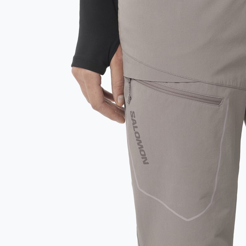 Spodnie trekkingowe damskie Salomon Wayfarer Warm iron 3