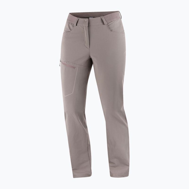 Spodnie trekkingowe damskie Salomon Wayfarer Warm iron 4