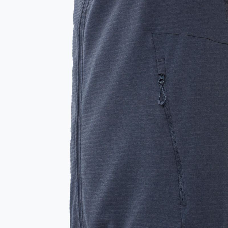 Bluza trekkingowa męska Salomon Essential Lightwarm Hoodie blue nights 5