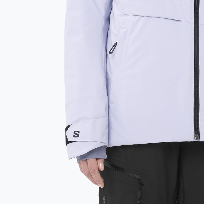 Kurtka narciarska damskie Salomon Brilliant 2.0 cosmic sky 6