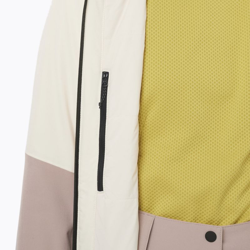 Kurtka narciarska damska Salomon Highland whisper white/etherea 5