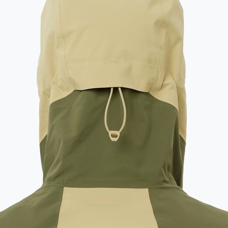Kurtka softshell męska Salomon Outherpath Pro 2.5 l gray green/grape leaf 3