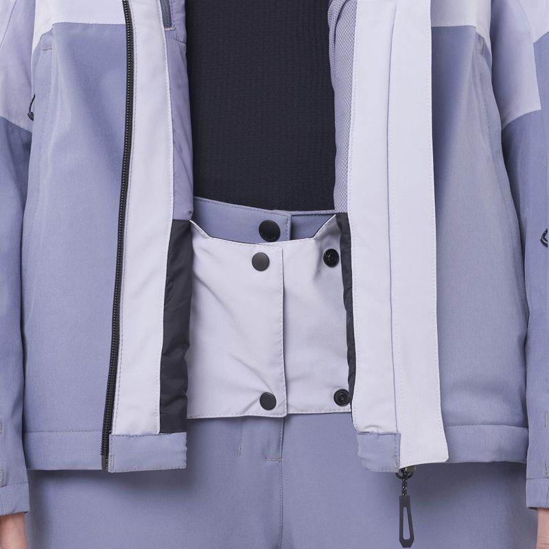 Kurtka narciarska damska Salomon Highland cosmic sky/blue granite 5