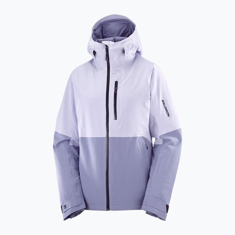 Kurtka narciarska damska Salomon Highland cosmic sky/blue granite 7