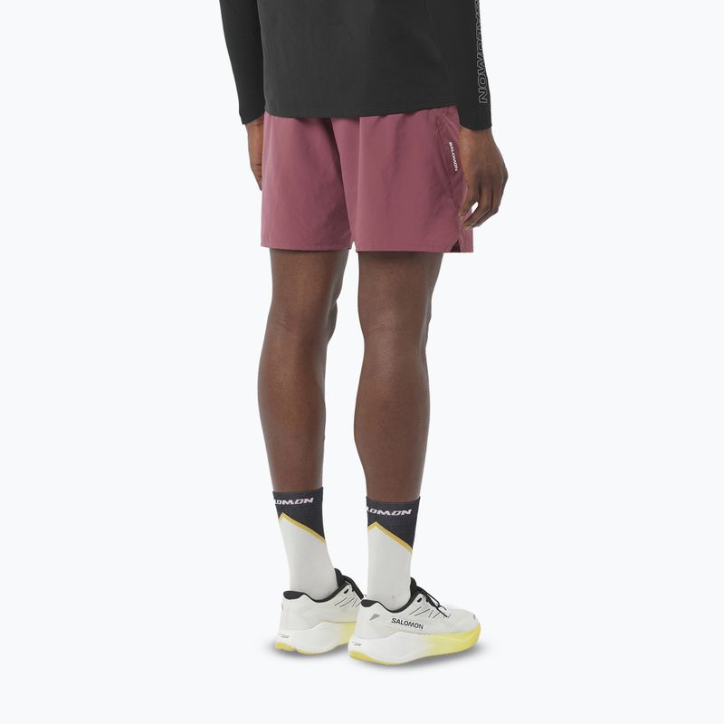 Spodenki do biegania męskie Salomon Shakeout C 2IN1 7" nocturne 2
