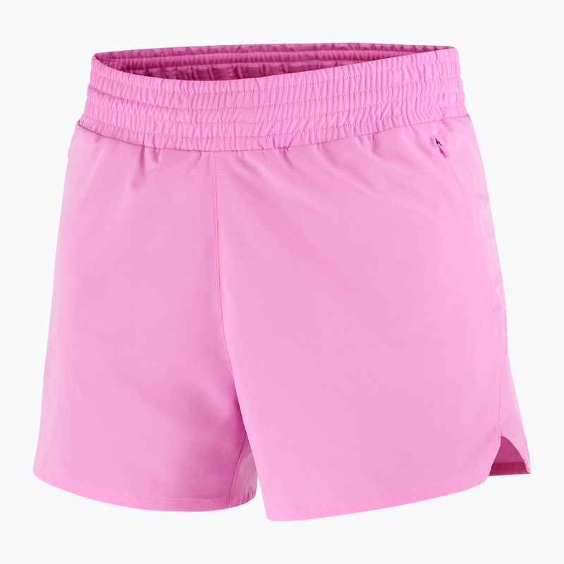 Spodenki do biegania damskie Salomon SHAKEout Core 4" cyclamen 3