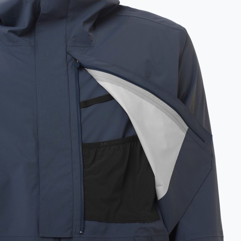 Kurtka softshell męska Salomon Outherpath Pro 2.5 l blue nights 5