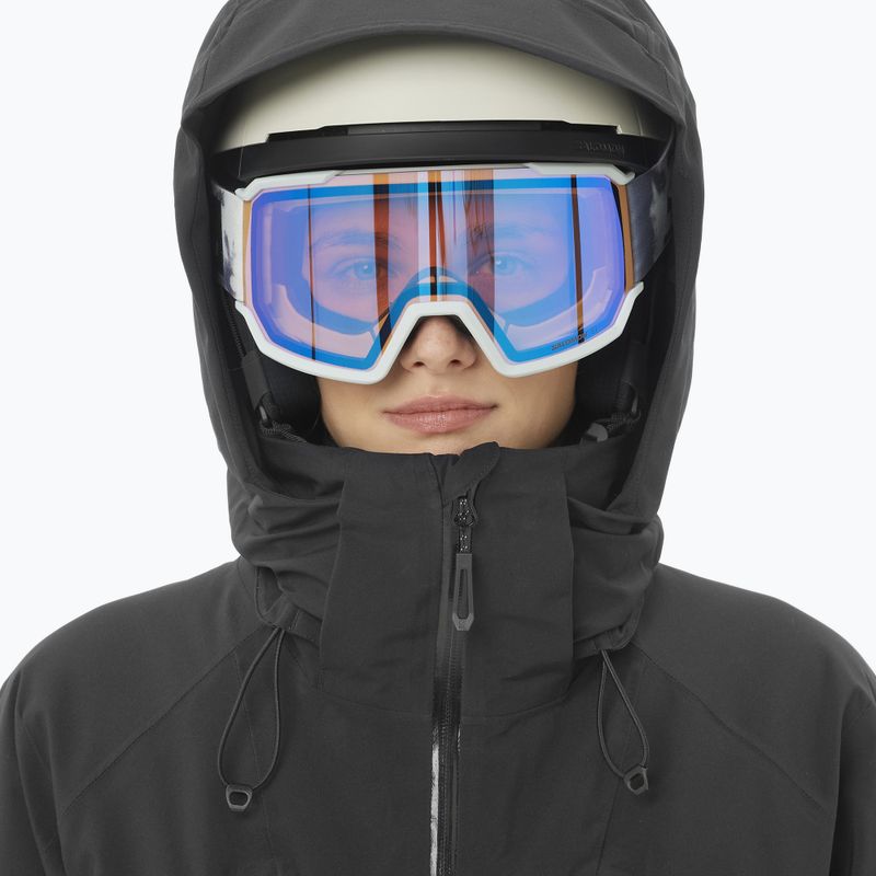 Kurtka narciarska damskie Salomon Brilliant 2.0 deep black 3