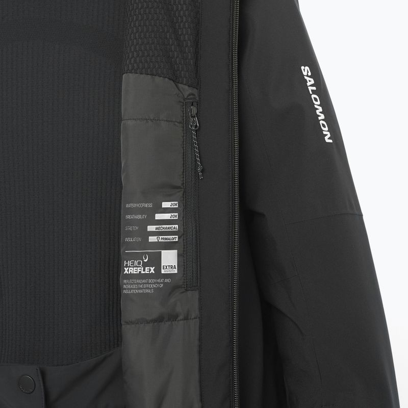 Kurtka narciarska damskie Salomon Brilliant 2.0 deep black 7