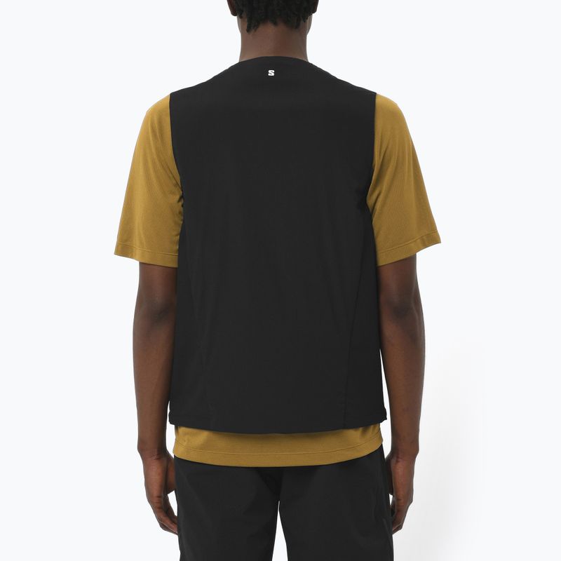Kamizelka do biegania Salomon Mountain Flex Hybrid deep black 2