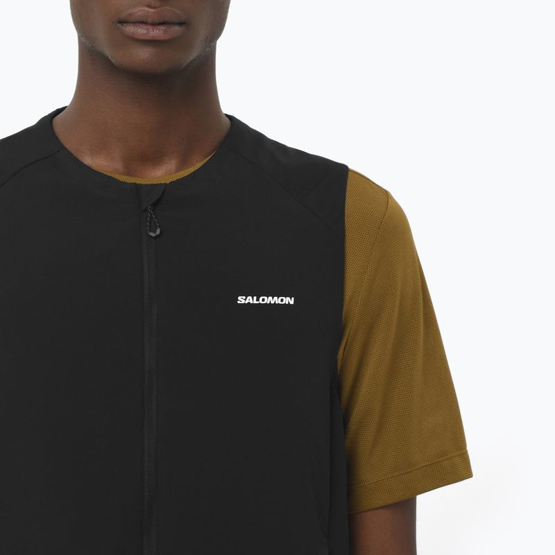 Kamizelka do biegania Salomon Mountain Flex Hybrid deep black 3