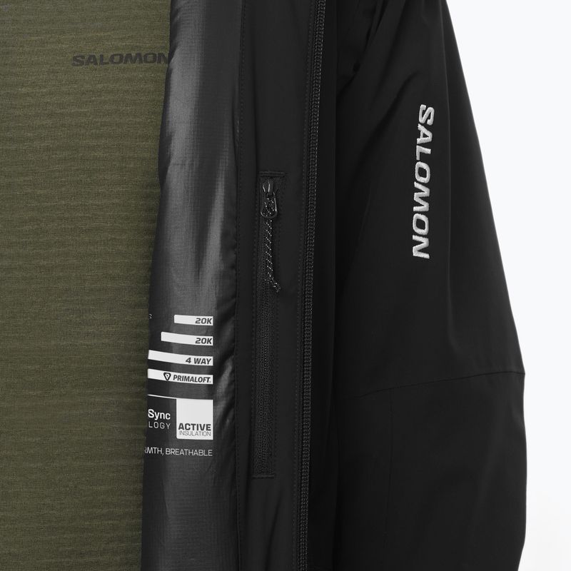 Kurtka narciarska męska Salomon Spectral deep black 7