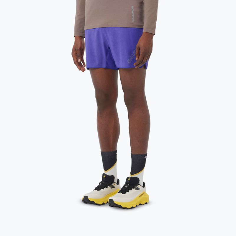Spodenki do biegania męskie Salomon Sense Aero 5" liberty 3