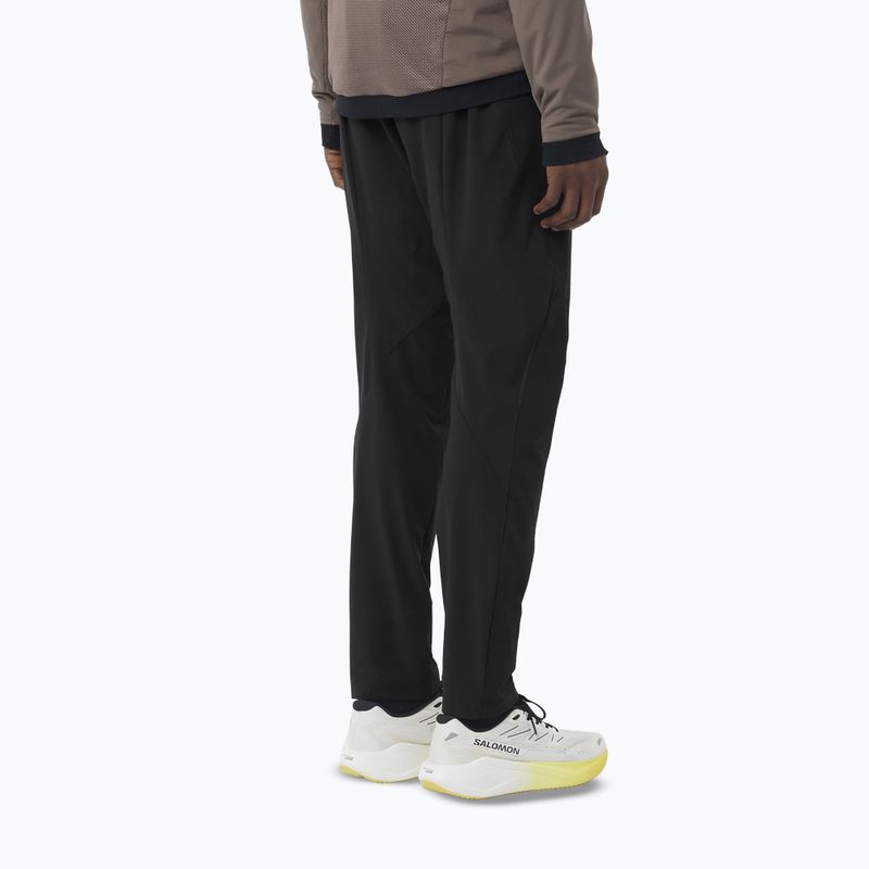 Spodnie do biegania męskie Salomon Ultra deep black 2