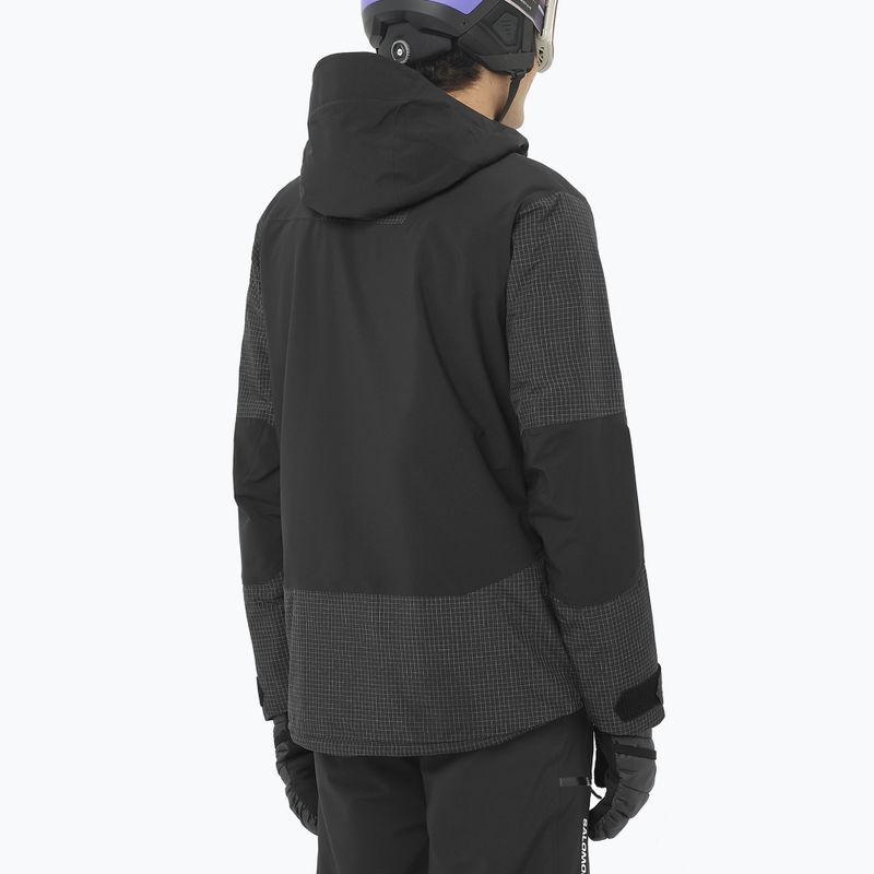 Kurtka narciarska męska Salomon Spark deep black 2
