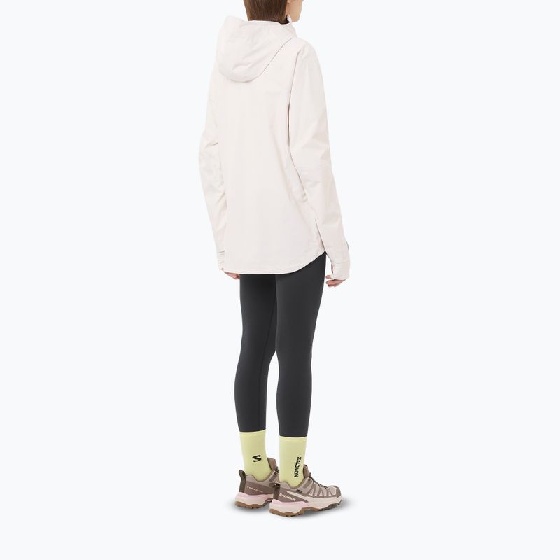 Bluza polarowa damska Salomon Essential Lightwarm whisper white 2