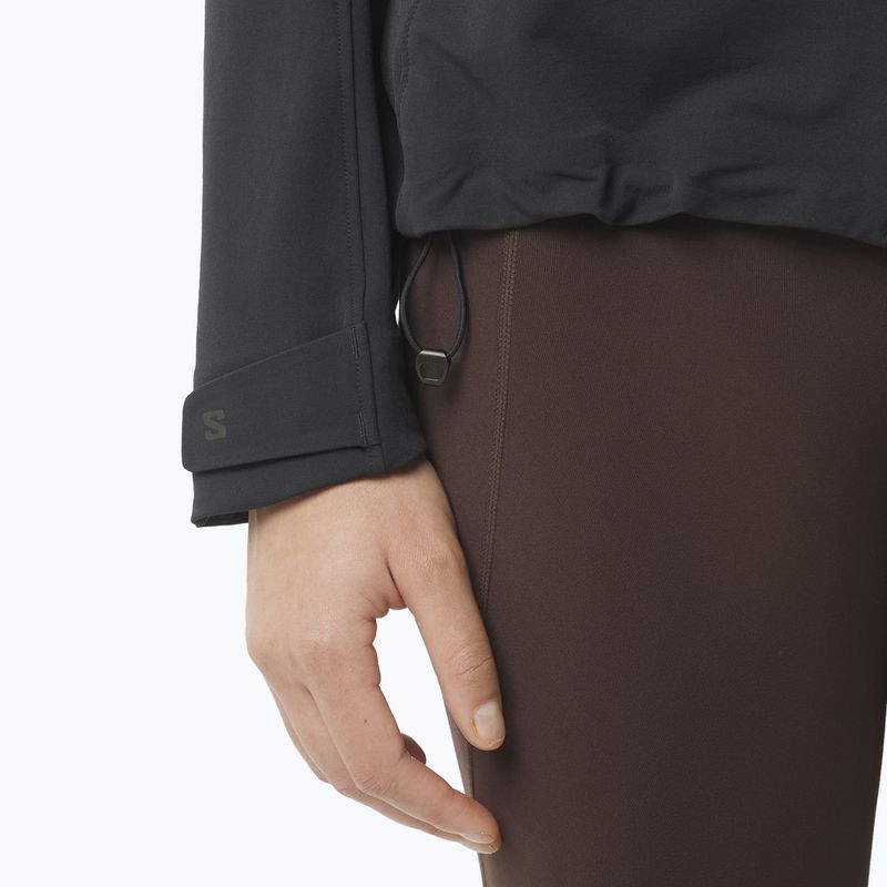 Kurtka damska Salomon Outpeak Softshell deep black 4