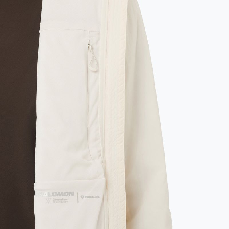 Kurtka ocieplana damska Salomon Mountain Flex whisper white 3