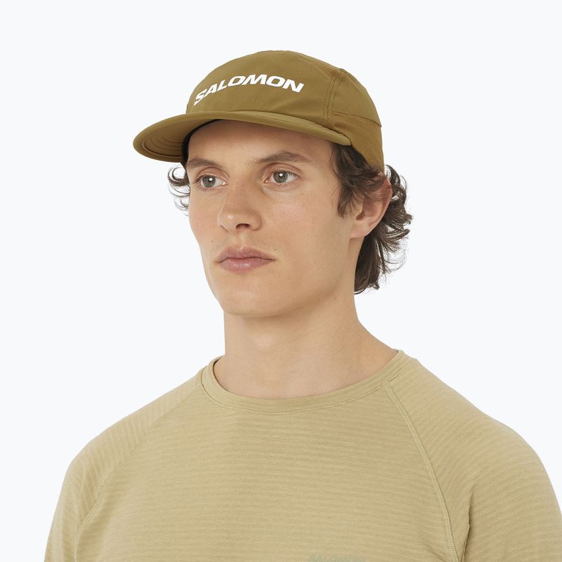 Czapka z daszkiem Salomon Sense Aero brilliant olive 3