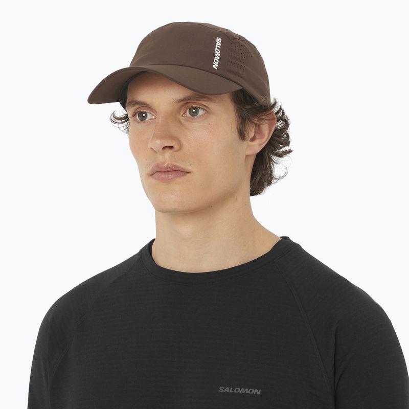 Czapka z daszkiem Salomon Shakeout coffee bean 4