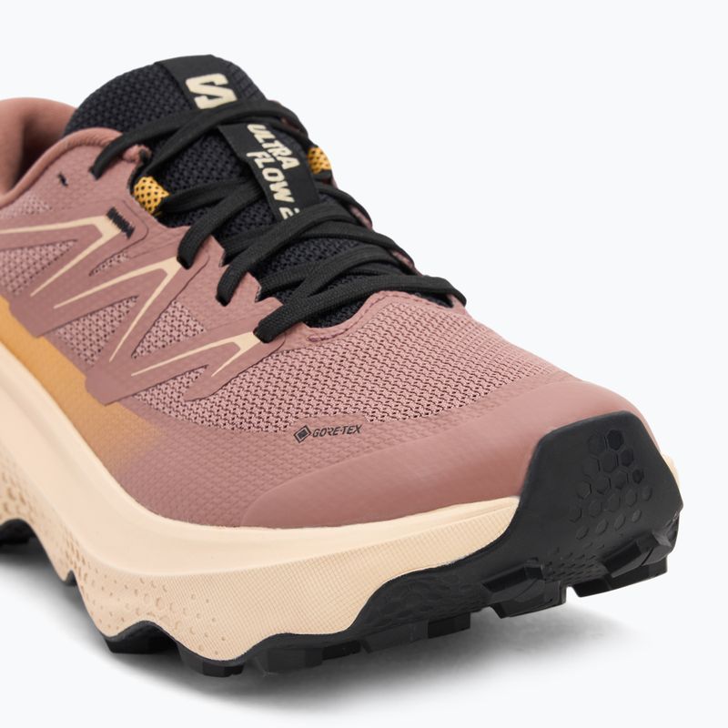 Buty do biegania damskie Salomon Ultra Flow 2 GTX burlwood/tender peach/warm apricot 7