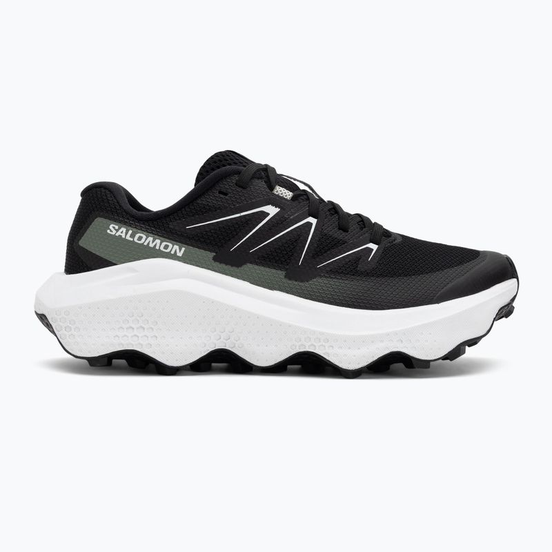 Buty do biegania damskie Salomon Ultra Flow 2 black/white/agave green 2