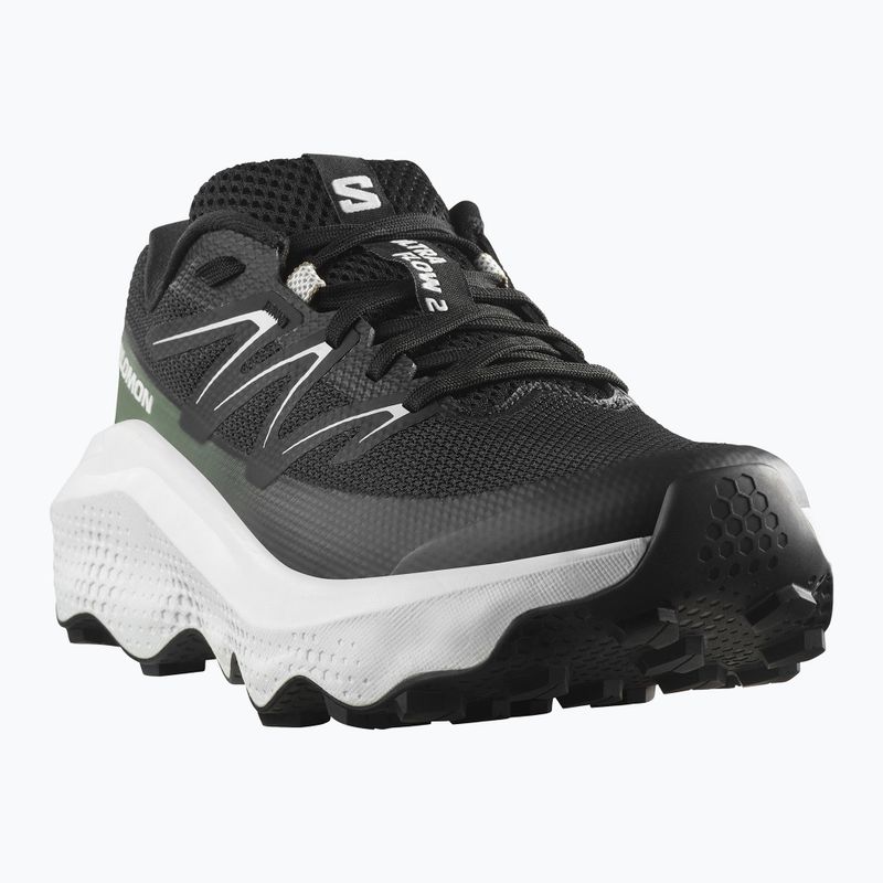 Buty do biegania damskie Salomon Ultra Flow 2 black/white/agave green 8