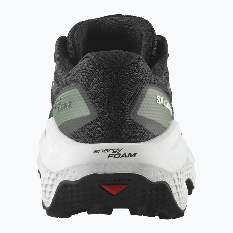Buty do biegania damskie Salomon Ultra Flow 2 black/white/agave green 11