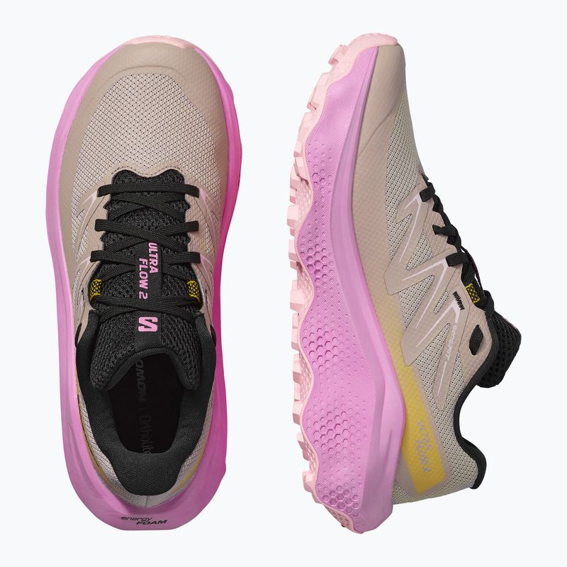Buty do biegania damskie Salomon Ultra Flow 2 etherea/cyclamen/black 8