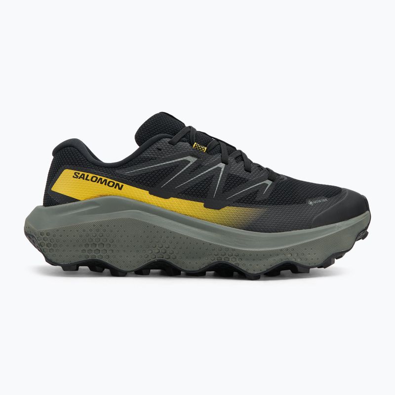 Buty do biegania męskie Salomon Ultra Flow 2 GTX black/sedona sage/incaberry 2