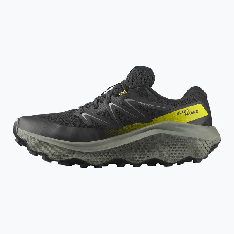 Buty do biegania męskie Salomon Ultra Flow 2 GTX black/sedona sage/incaberry 9