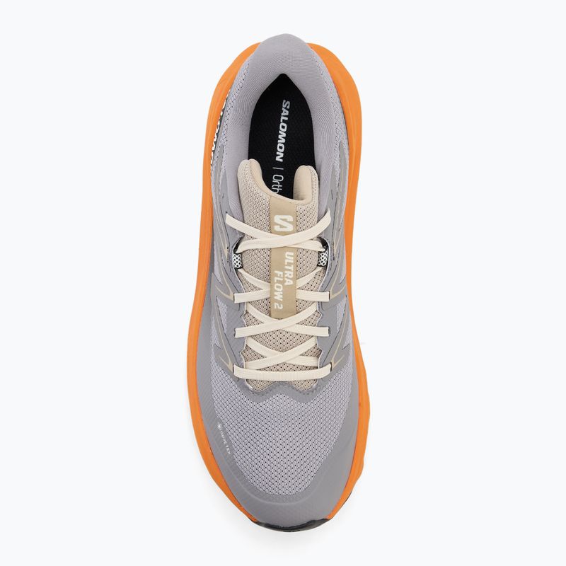 Buty do biegania męskie Salomon Ultra Flow 2 GTX gull/turmeric/white pepper 5