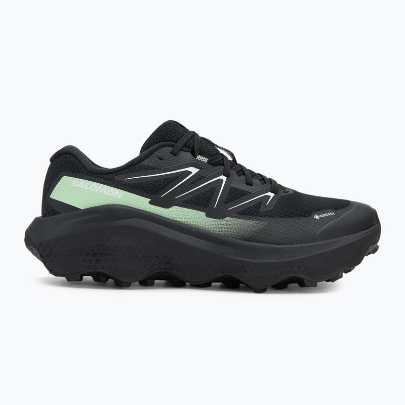 Buty do biegania męskie Salomon Ultra Flow 2 GTX black/black/patina green 2