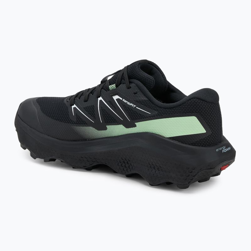 Buty do biegania męskie Salomon Ultra Flow 2 GTX black/black/patina green 3