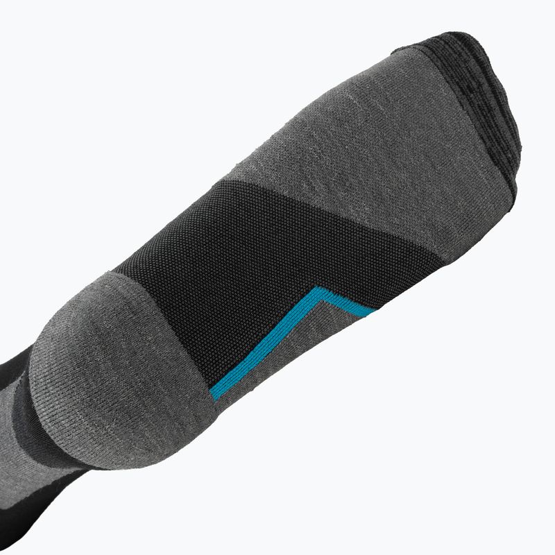 Skarpety narciarskie Salomon MTN black/blue danube 4