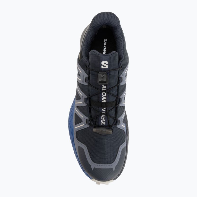 Buty do biegania męskie Salomon Speedcross Peak GTX blue nights/grisaille 5