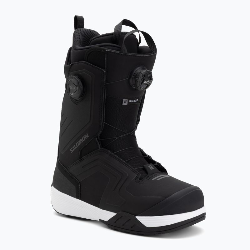 Buty snowboardowe męskie Salomon Dialogue Dual Boa black/black/white