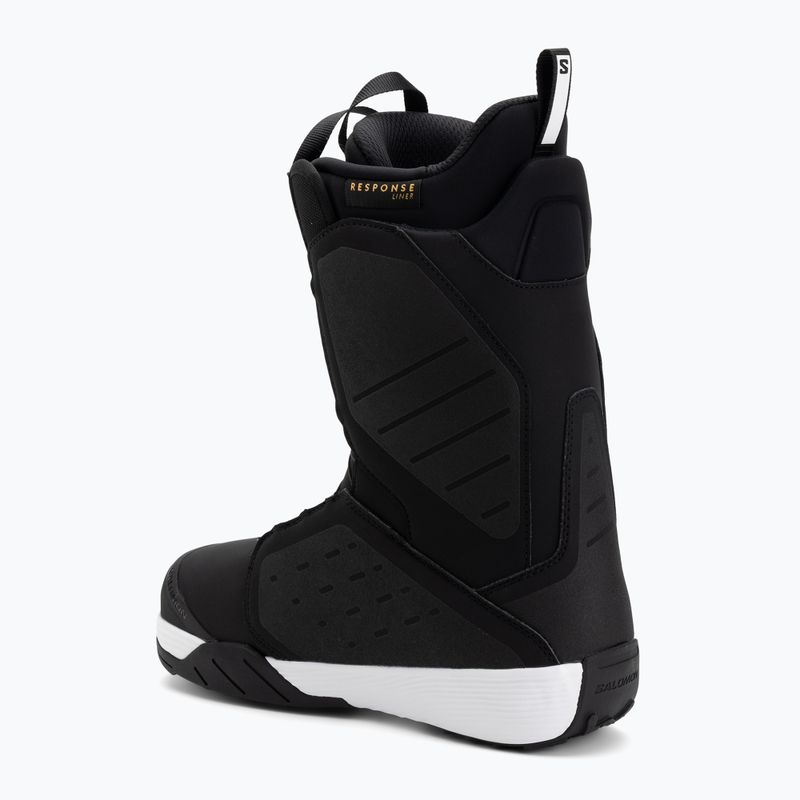 Buty snowboardowe męskie Salomon Dialogue Dual Boa black/black/white 2