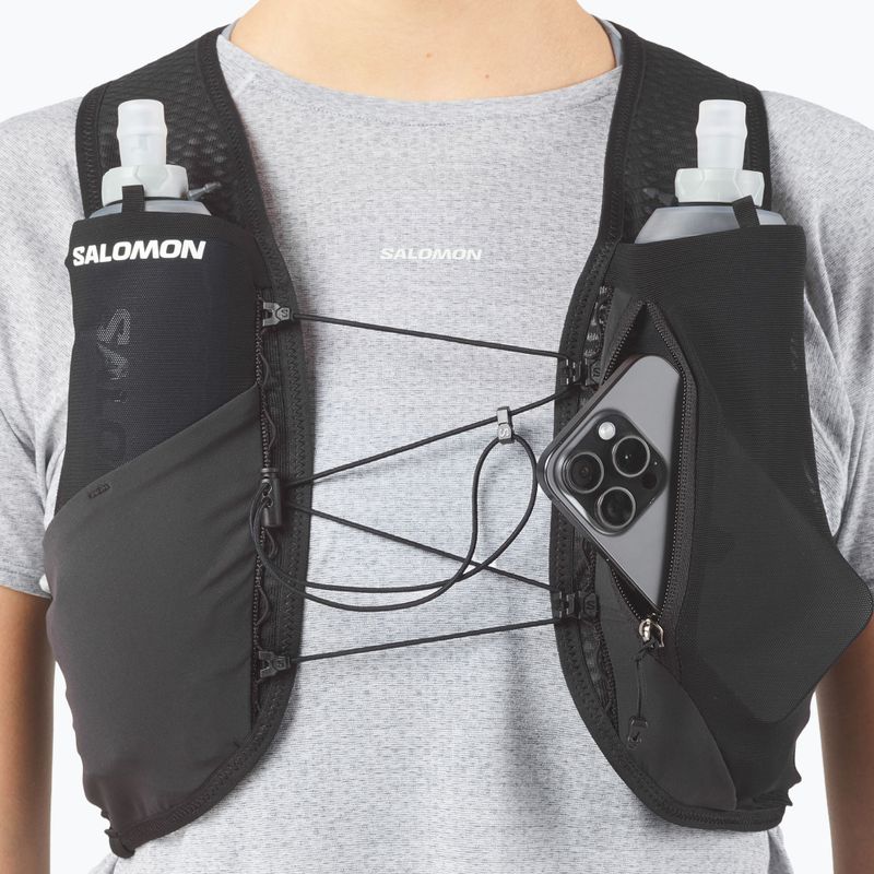 Kamiezelka do biegania Salomon GRVL Skin 4 black 6