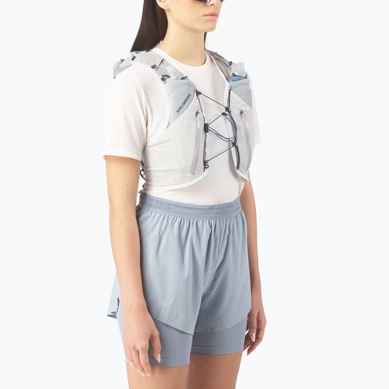 Kamizelka do biegania Salomon Advance Skin 12 Set alloy/gray violet/spellb 3