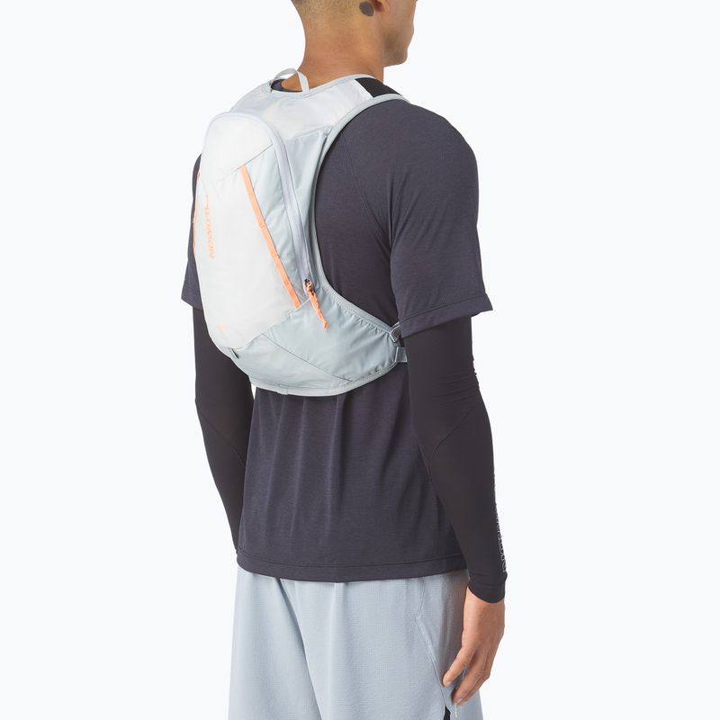 Plecak turystyczny Salomon Cross 8 l violet/quarry/nectarine 3