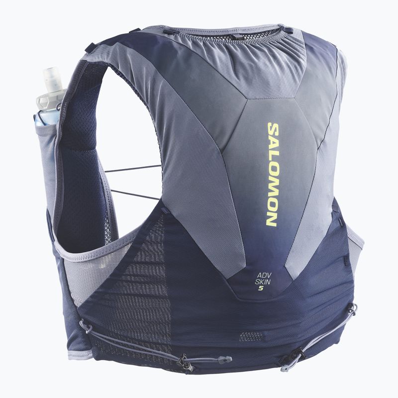 Kamizelka do biegania Salomon ADV SKIN 5 Gradient Set maritime blue/gray 2
