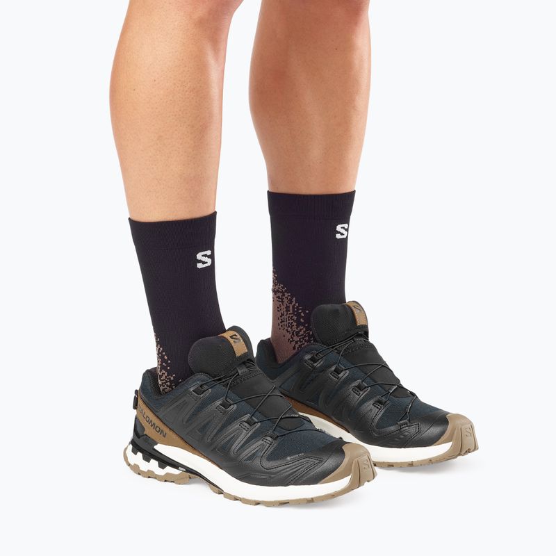 Buty do biegania męskie Salomon XA PRO 3D V9 GTX Lifelong black/coyote brown/vanilla ice 7